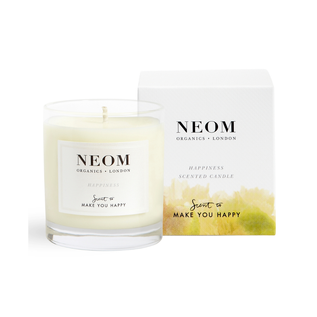 NEOM ORGANICS Happiness Scented Candle (1 Wick) – Amelia Nour