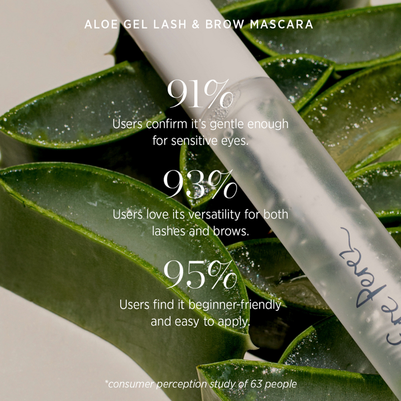 Aloe Gel Lash & Brow Mascara (Clear)