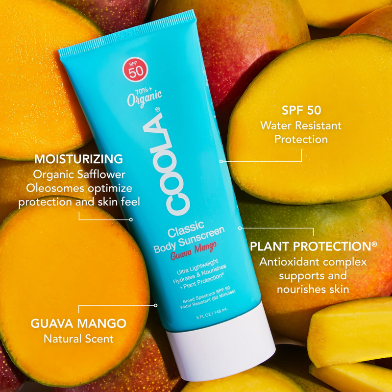 Classic Body Sunscreen Cream SPF 50 - Guava Mango