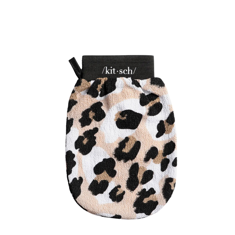 Exfoliating Glove - Leopard