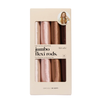 Jumbo Satin-Wrapped Flexi Rods - Rosewood