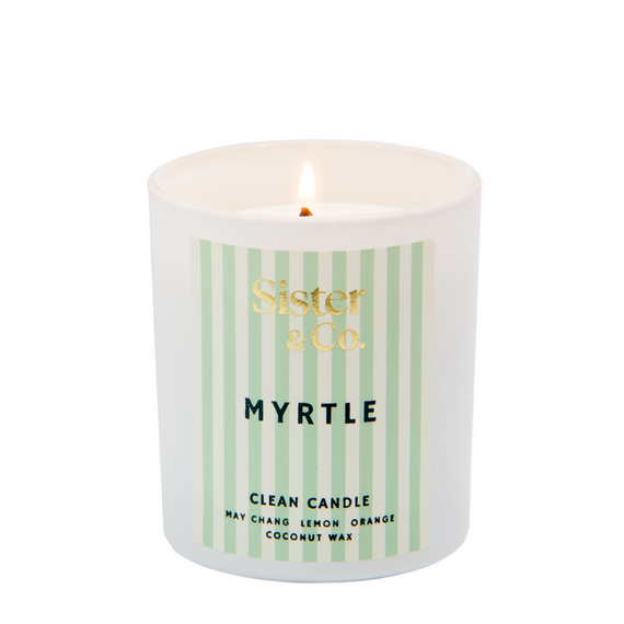 Coconut Wax Candle - Myrtle