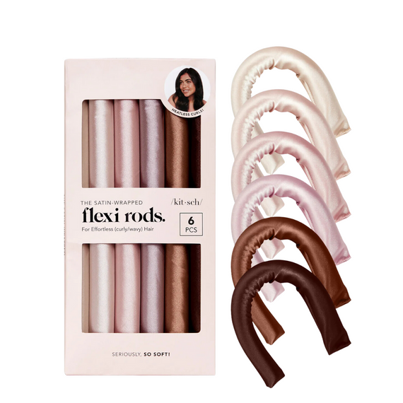 Satin-Wrapped Flexi Rods - Rosewood