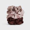 Satin Sleep Scrunchies - Cameo