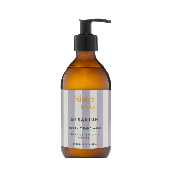 Organic Hand Wash - Geranium & Jasmine